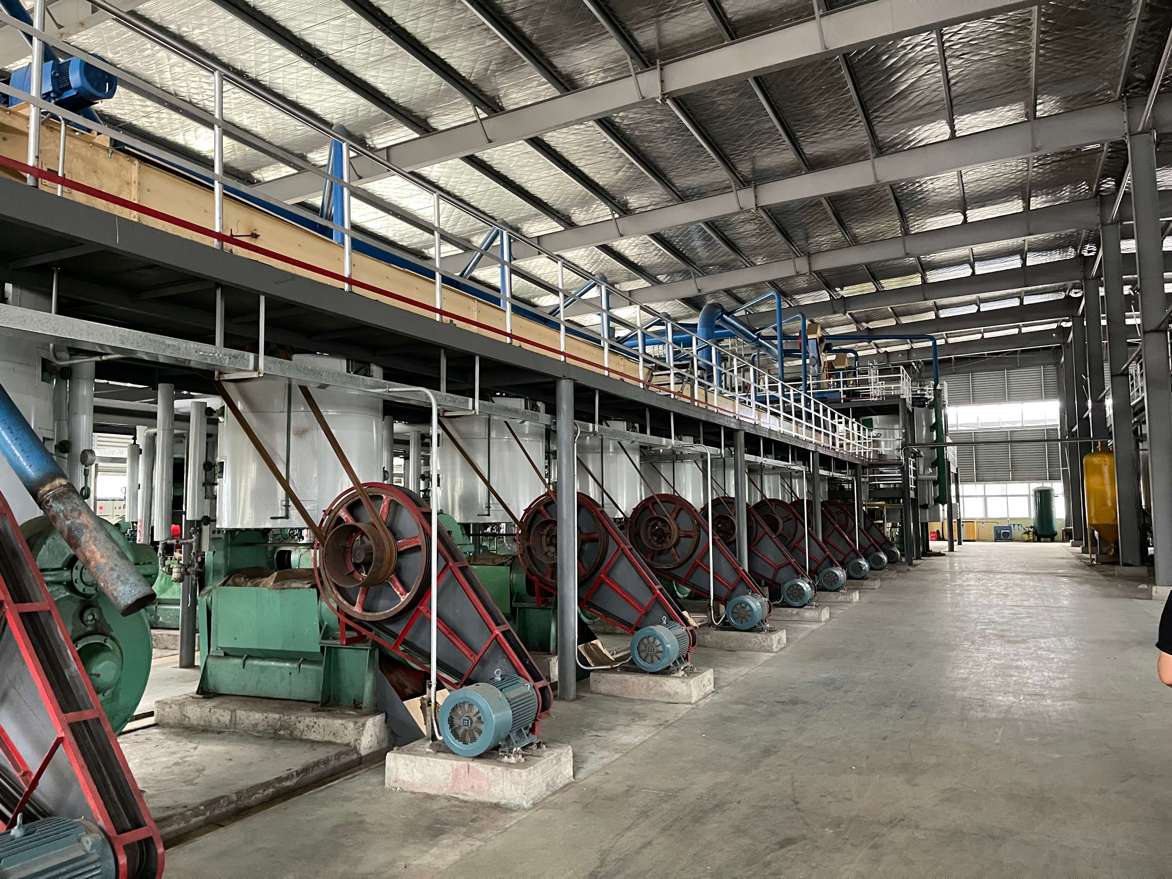 葵花籽油生產線